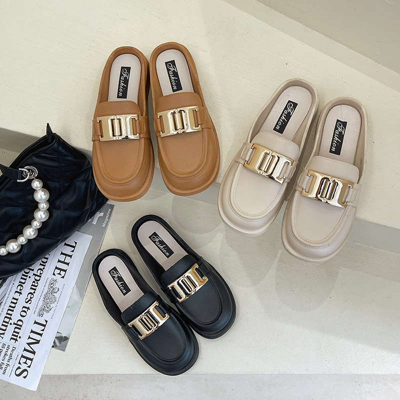 New Design Ladies Slip On Casual Flat Boat Shoes Black Women Loafers Shoes flat shoes women sandals