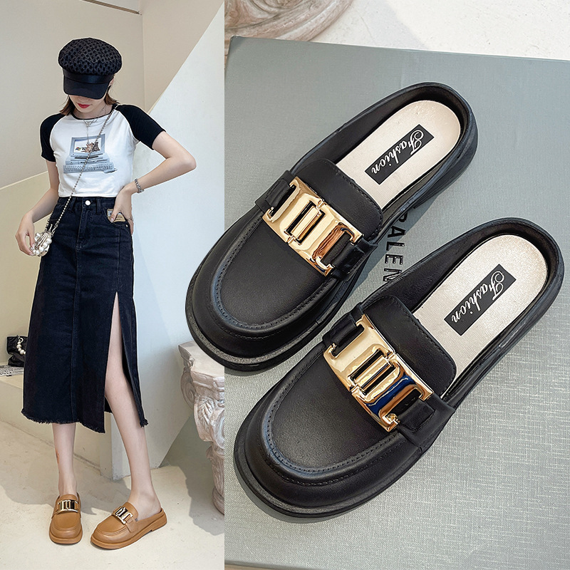 New Design Ladies Slip On Casual Flat Boat Shoes Black Women Loafers Shoes flat shoes women sandals