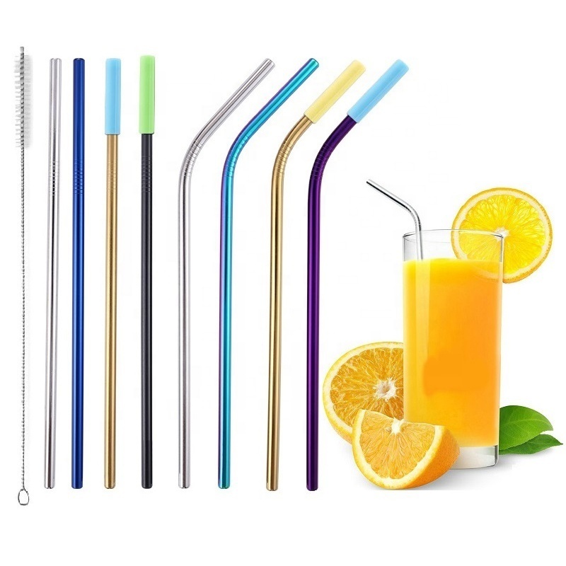 Reusable Stainless Steel Drinking Straw Wholesale With Customized Logo