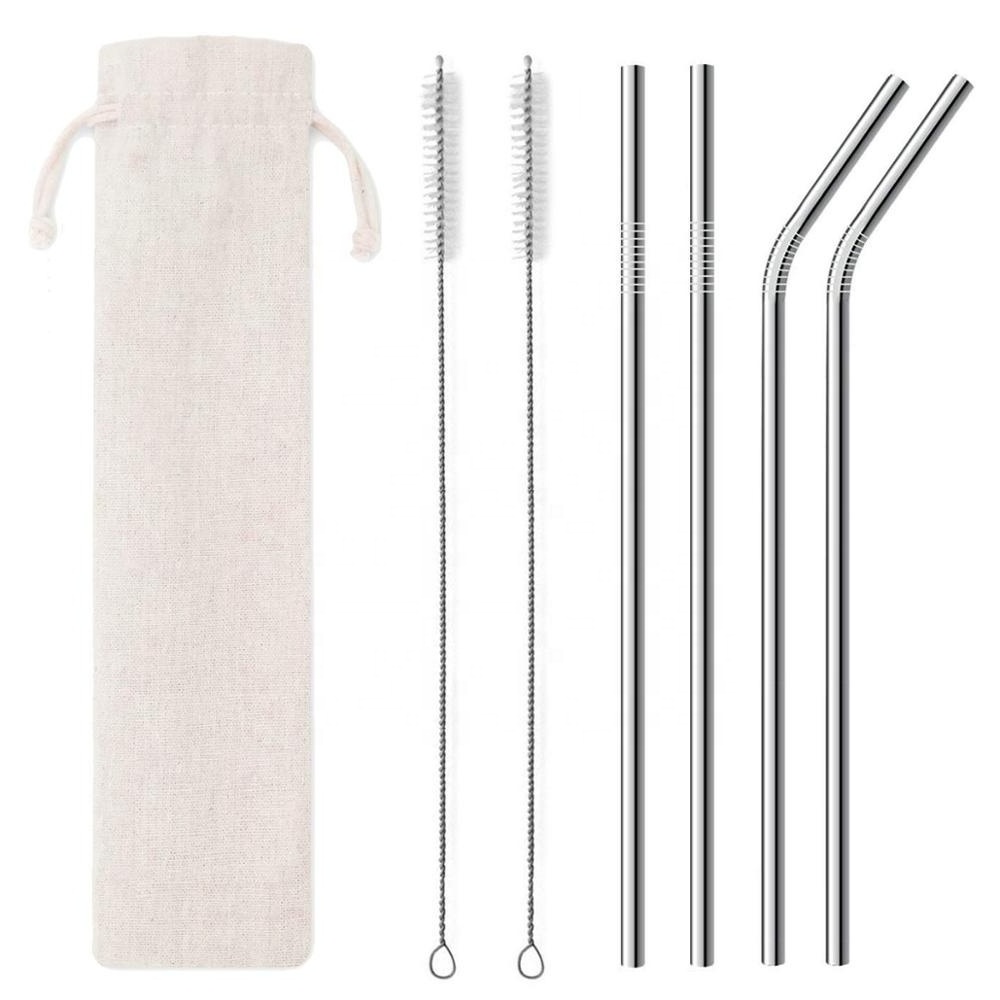 Reusable Stainless Steel Drinking Straw Wholesale With Customized Logo