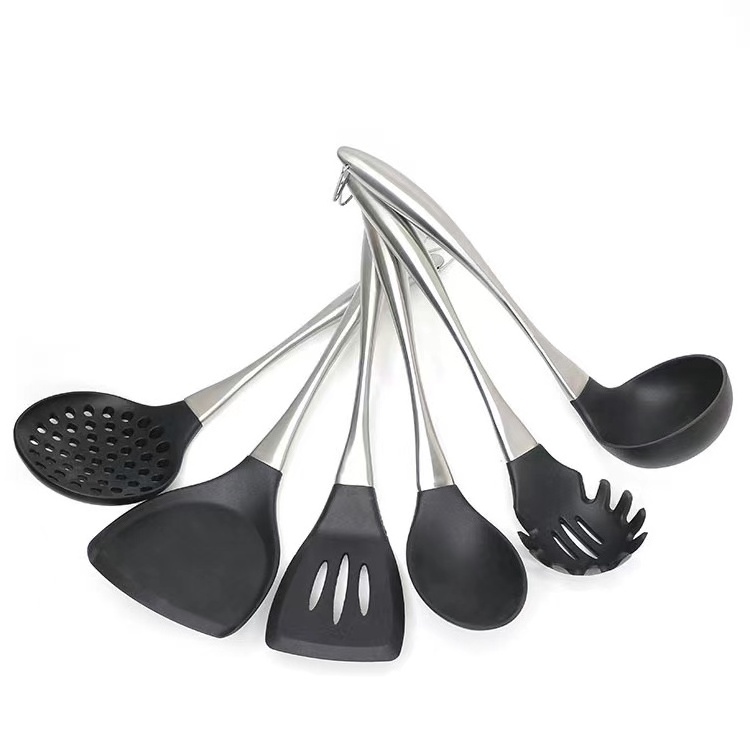 Cooking Accessory Stainless Steel Silicone Kitchen Utensil