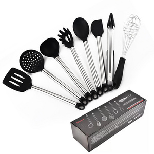 Non-Stick Cooking Tools Stainless Steel Silicone Kitchen Utensil Set