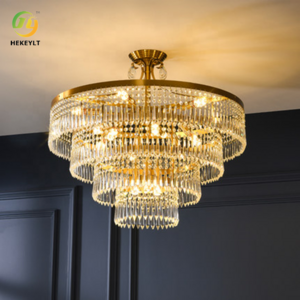 high quality European style fashion hotel lobby hall design fixture hanging decorative glass pendant light