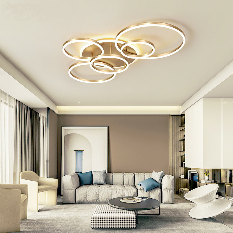 Led ceiling lamp bedroom master bedroom new room lamp living room crystal romantic wedding room forest lamps