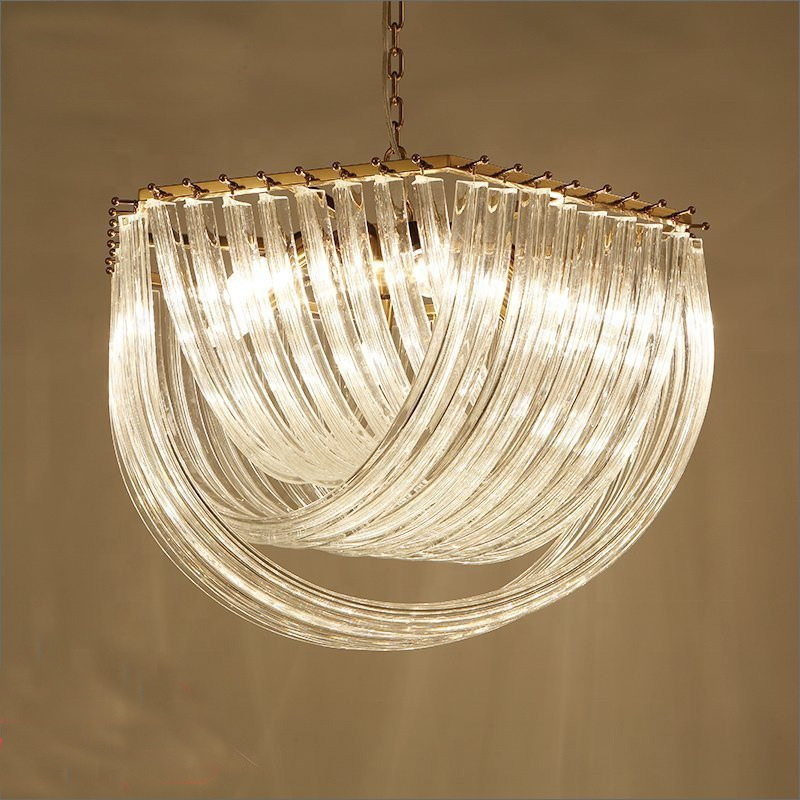 JYLIGHTING Vintage Hanging Ceiling Light Pendant LED Luxury Round Crystal Chandelier  Modern  Crystal Chandelier Fixture Empire Style