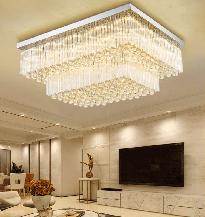 JYLIGHTING Nordic Design Modern Pendant Lighting Chandeliers Crystal Ceiling Lights Living Room Light Fixtures