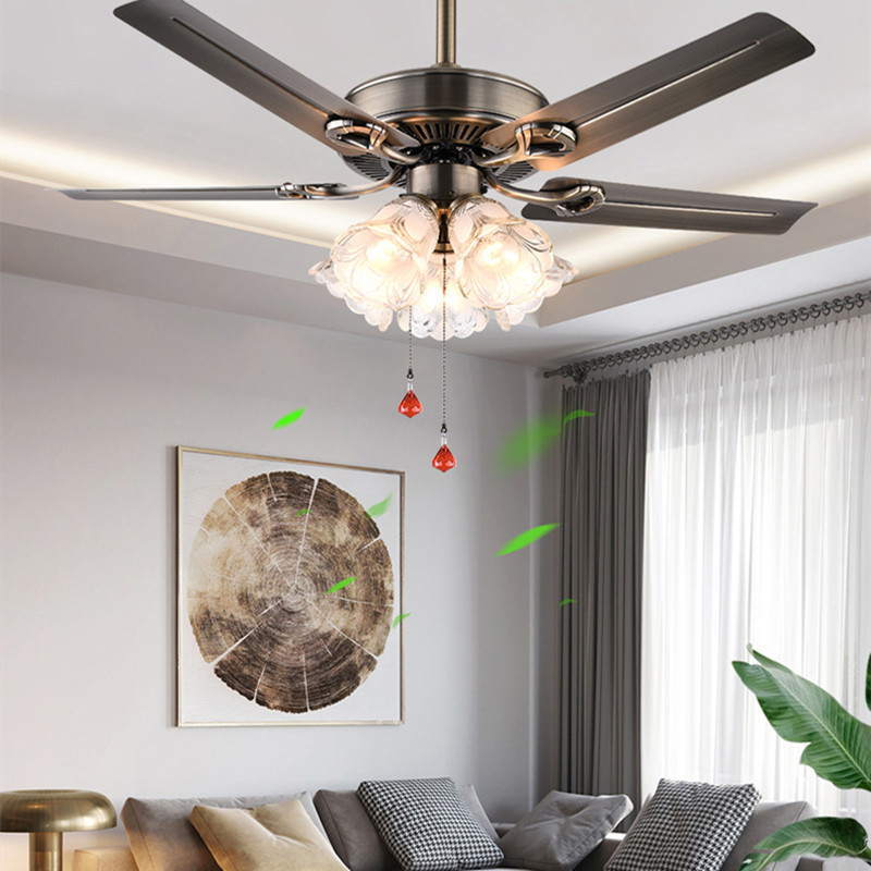 JYLIGHTING Retro Nordic are modern and simple modern  ceiling fan led ceiling fan and light ceiling fan light bulb