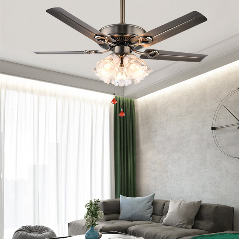 JYLIGHTING Retro Nordic are modern and simple modern  ceiling fan led ceiling fan and light ceiling fan light bulb