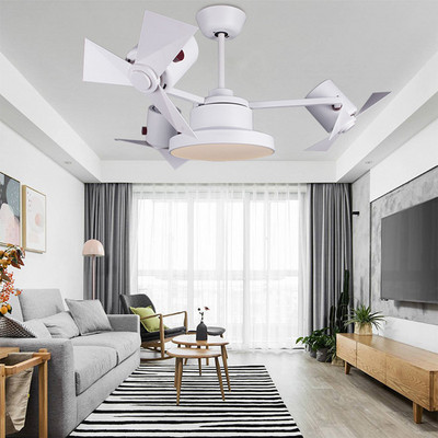 JYLIGHTING Smart remote control wholesale fan light fan with light ceiling fan with led light