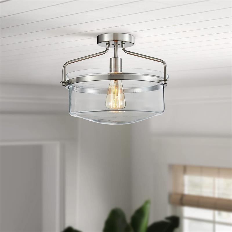 JYLIGHTING Factory Direct Sale Nordic modern led ceiling lamp dinning room glass ceiling lamp