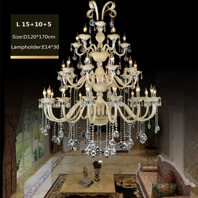 JYLIGHTING Modern iron chain chandelier lighting,Top selling modern fancy crystal glass chandelier