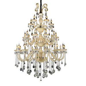 JYLIGHTING Modern iron chain chandelier lighting,Top selling modern fancy crystal glass chandelier