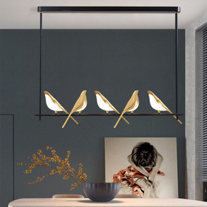 JYLIGHTING Modern simple decorative light bird light metal chandelier Dining room kitchen living room bedroom chandelier