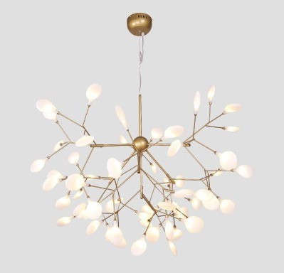 JYLIGHTING Modern Sputnik Firefly LED Ceiling Light G4 Light Fixture Acrylic Pendant Lighting for Indoor Room Decoration