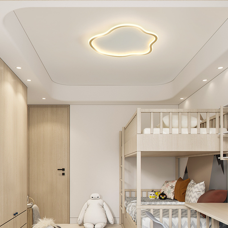 JYLIGHTING Led bedroom light simple modern white romantic girl free cloud exquisite fashion lamp ins hot ceiling light