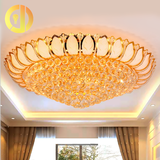 JYLIGHTING JYL-SJ004 High quality nordic contemporary antique crystal led ceiling light