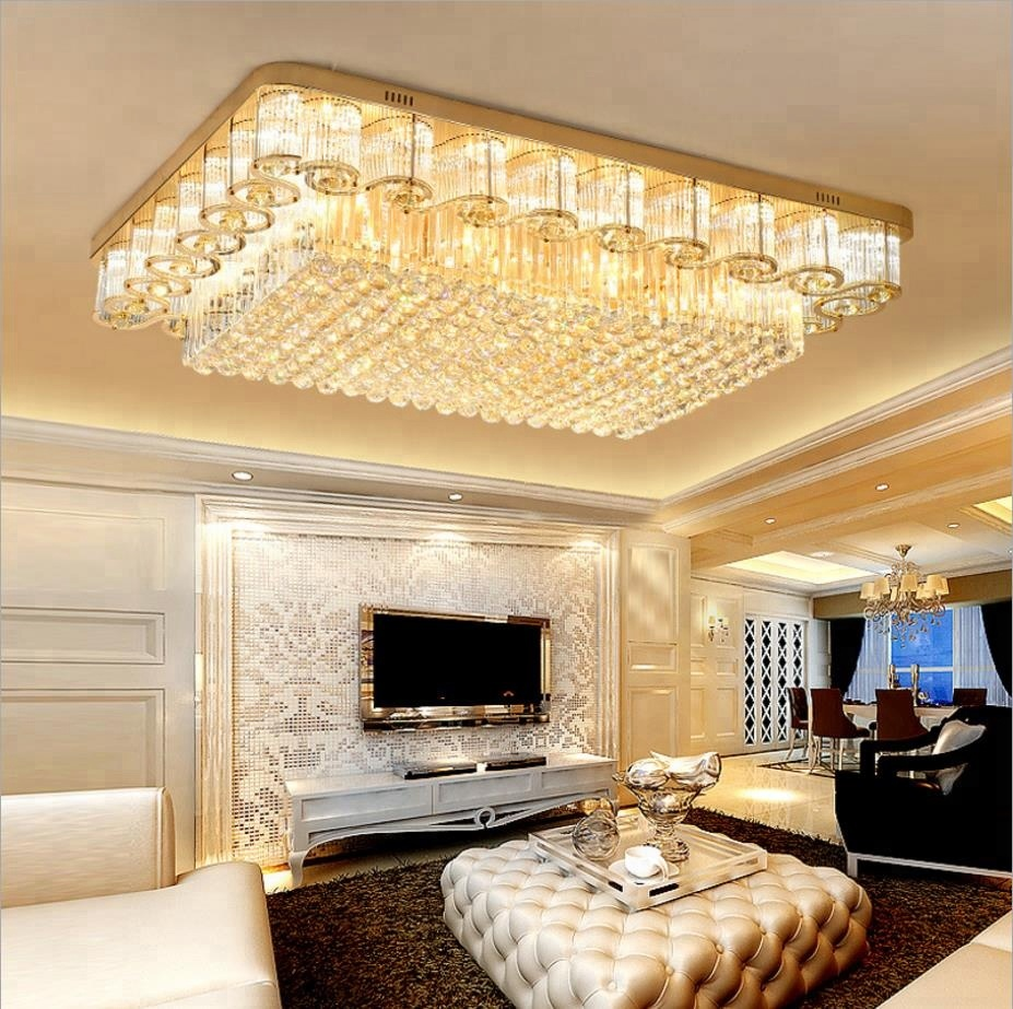 JYLIGHTING Wholesale decorative unique indoor  led good quality fashion crystal ceiling light