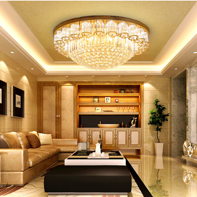 JYLIGHTING Wholesale decorative unique indoor  led good quality fashion crystal ceiling light