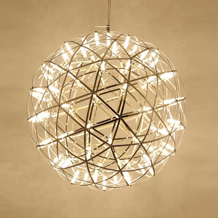 JYLIGHTING Fashion Style Art Decor Firework Ball Ceiling Lighting Decorative Chandelier for Bar