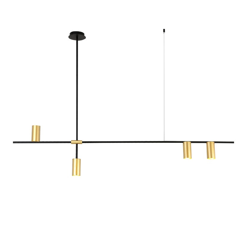 JYLIGHTING Modern Ceiling Light Sputnik Chandelier Gold Mid Century Light Fixture Ceiling Light for Dining Room Bedroom Foyer Hallway