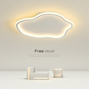 JYLIGHTING Led bedroom light simple modern white romantic girl free cloud exquisite fashion lamp ins hot ceiling light