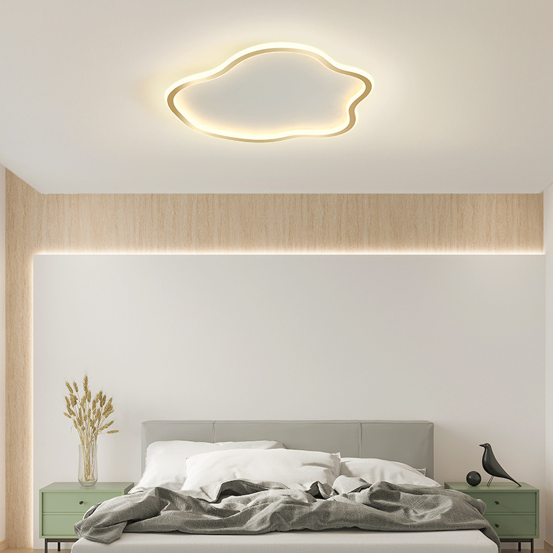 JYLIGHTING Led bedroom light simple modern white romantic girl free cloud exquisite fashion lamp ins hot ceiling light