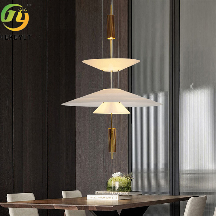 JYLIGHTING Hot selling dining table pendant lights bedside pendant light high quality white pendant light