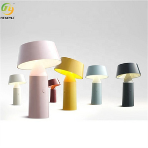 JYLIGHTING Macaroon modern umbrella colorful LED nordic table lamp for study desk