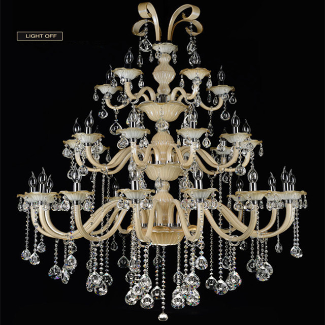 JYLIGHTING Modern iron chain chandelier lighting,Top selling modern fancy crystal glass chandelier