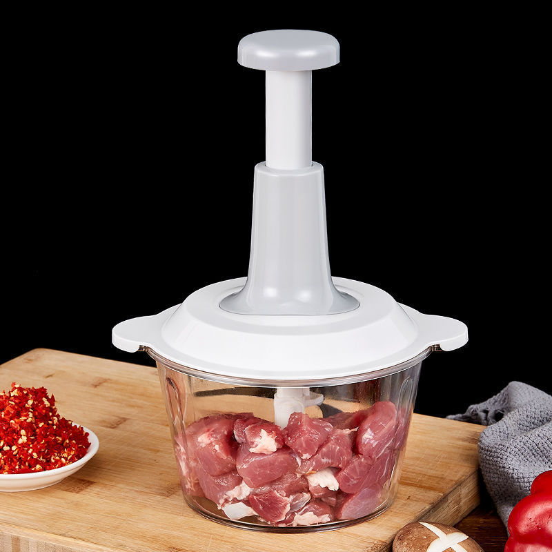 New Arrival 1.5L 2L Veggie Vegetable Slicer Press Cutter And Push Hand Onion Chopper