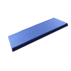 wholesale medical hospital sand bed foam mattress with blue color