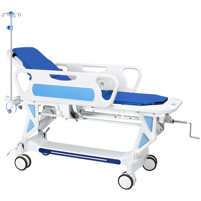 Adjustable hospital emergency stretcher ambulance transfer stretcher