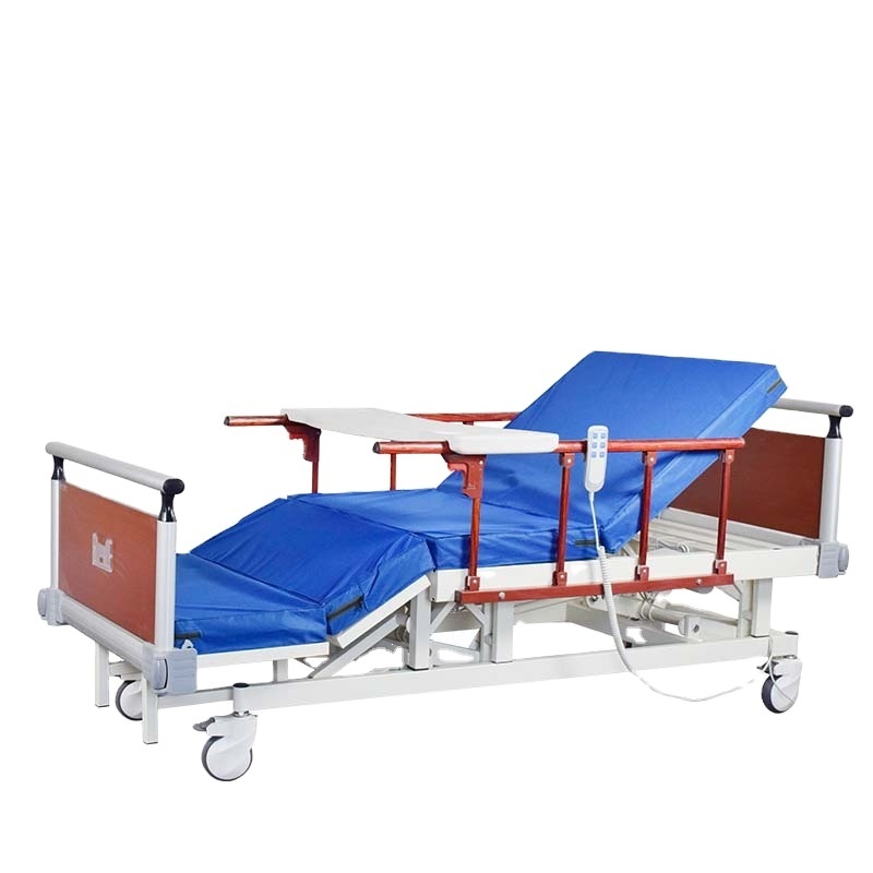 cama clinica medical patient bed 3 function ICU electric hospital bed with mattress