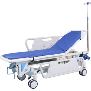 Adjustable hospital emergency stretcher ambulance transfer stretcher