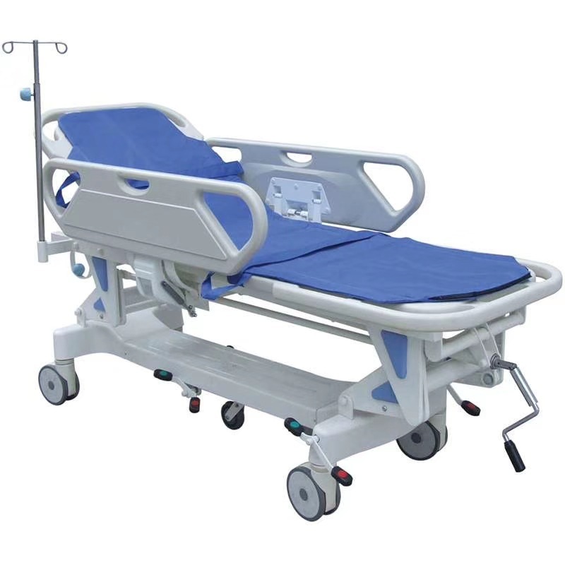 Adjustable hospital emergency stretcher ambulance transfer stretcher