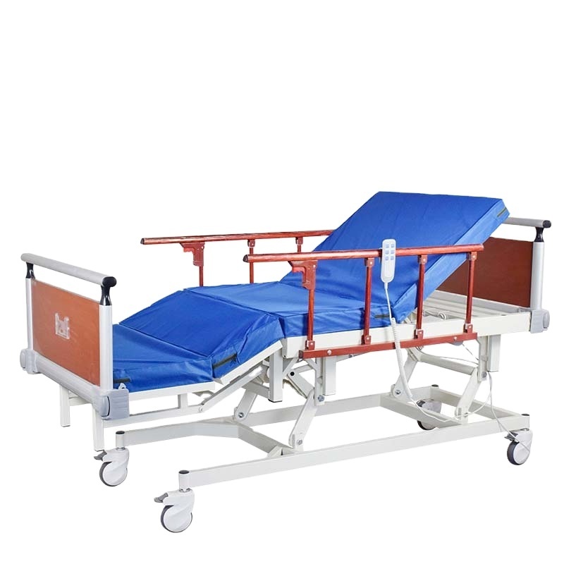 cama clinica medical patient bed 3 function ICU electric hospital bed with mattress