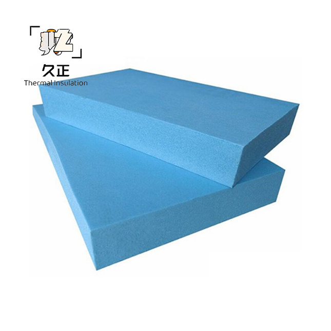 High Quality Blue 100mm Thickness Water Proof Rigid Board Wall Insulation Extruded Polystyrene Foam Board