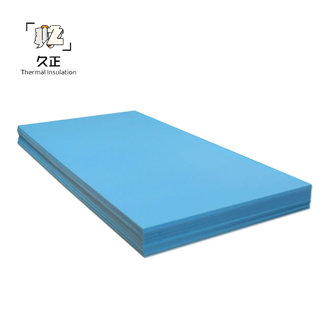 Blue Color 8mm 10mm Thickness High Density Eco Thermal Insulation Fire Retardant XPS Foam Board