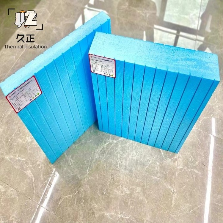 High Quality Blue 100mm Thickness Water Proof Rigid Board Wall Insulation Extruded Polystyrene Foam Board