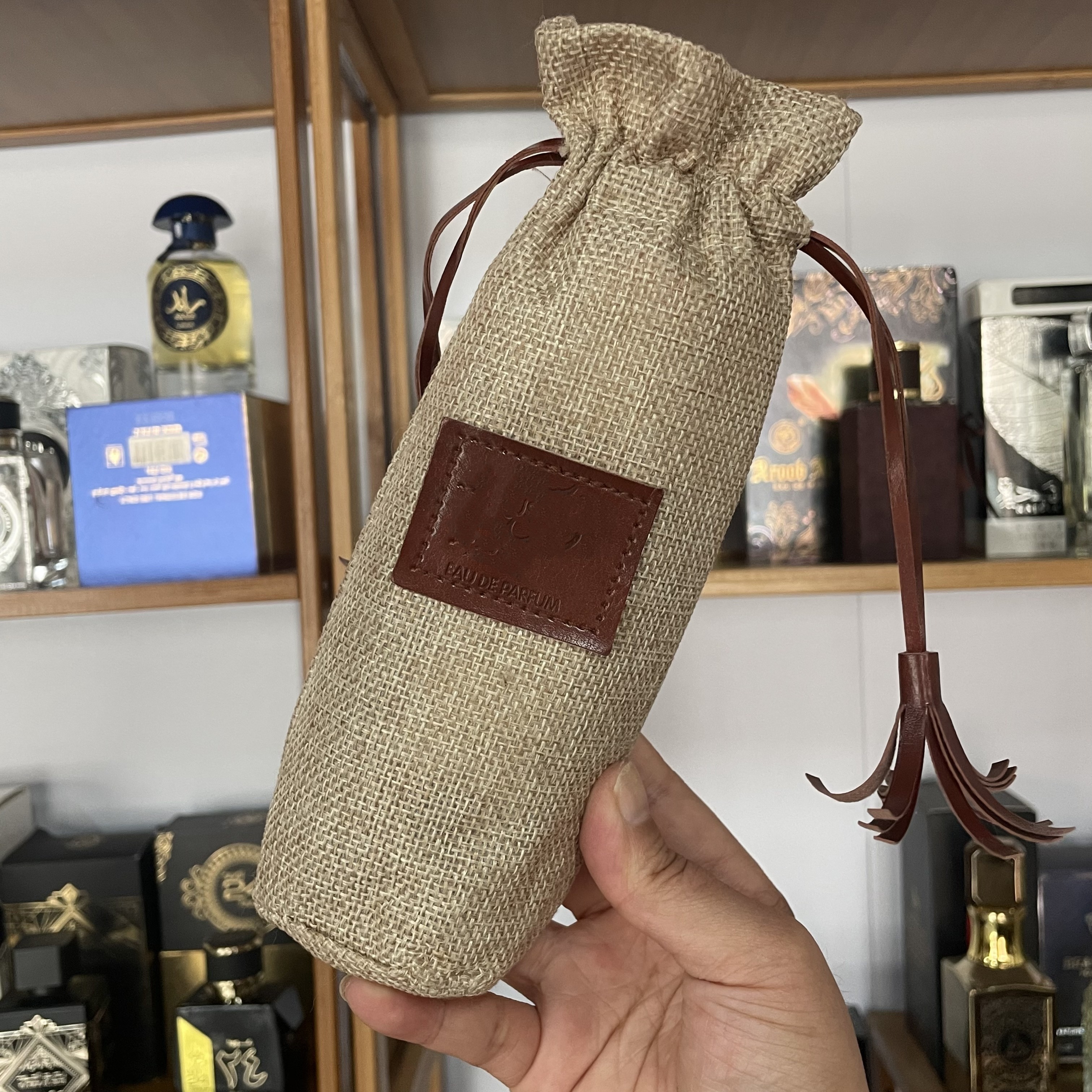 Brown sack gift box  customized perfume fragrance  body spray perfume  designer perfumes  Hot selling product