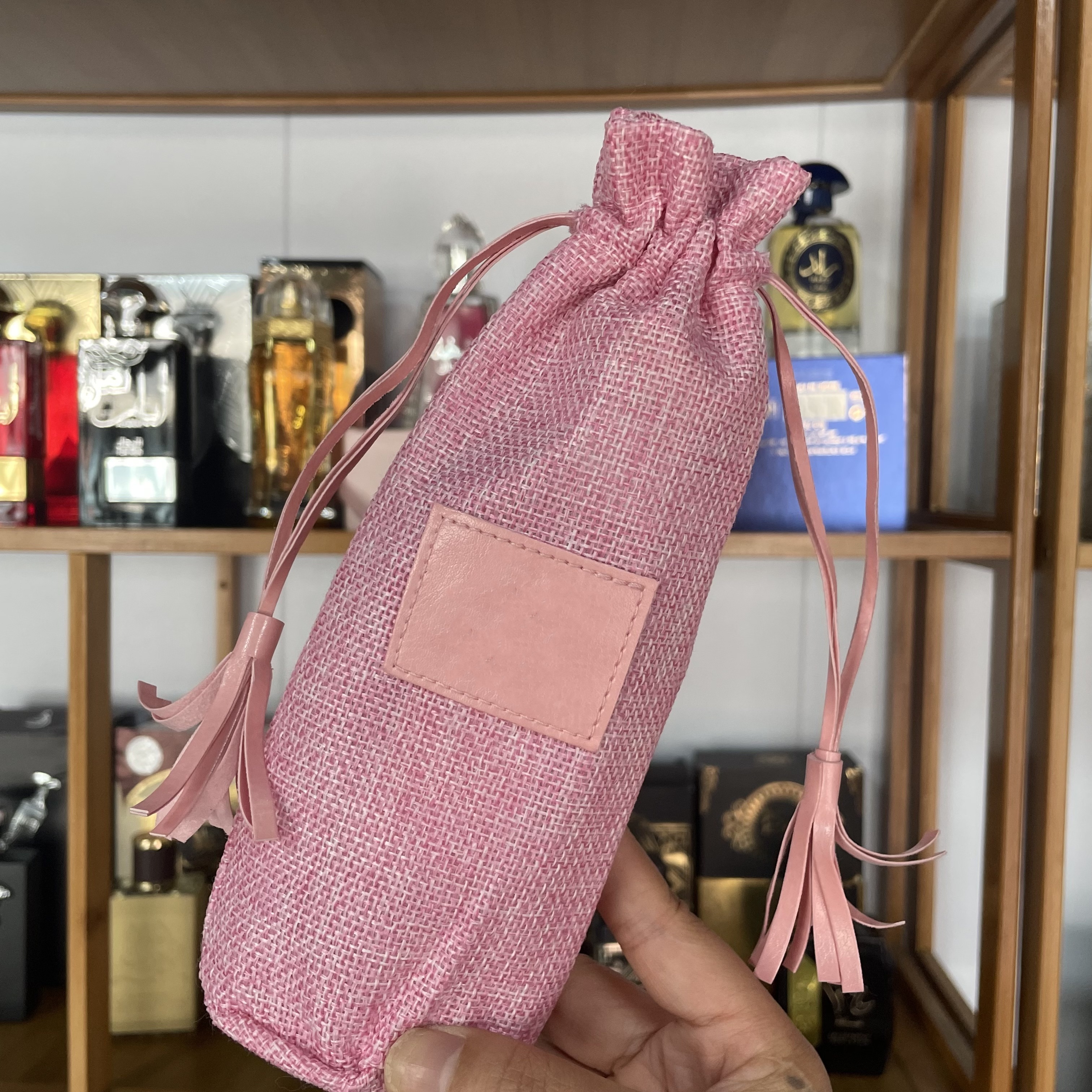 Pink sack gift box  fragrance perfume  private label perfume  perfumes arabes de larga duracion  FMSSO  Top seller