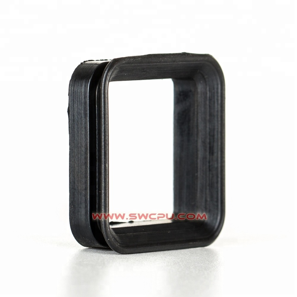 OEM automotive molded square silicone rubber grommet