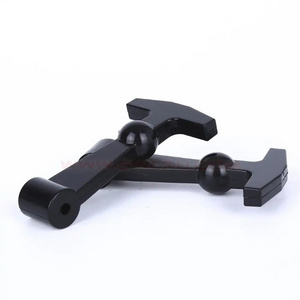 Durable Rubber Hood Lock Draw Pull Rubber Handle Latches