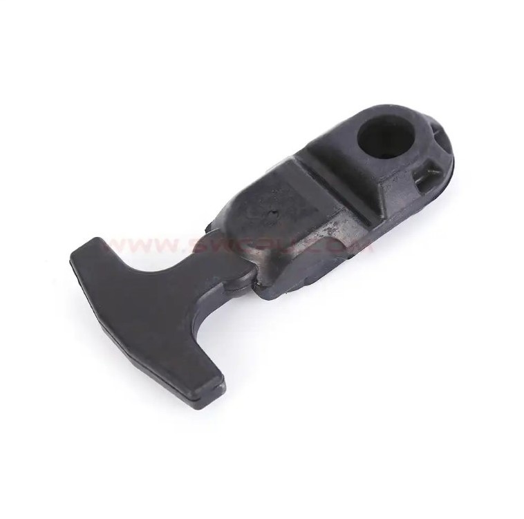 Durable Rubber Hood Lock Draw Pull Rubber Handle Latches