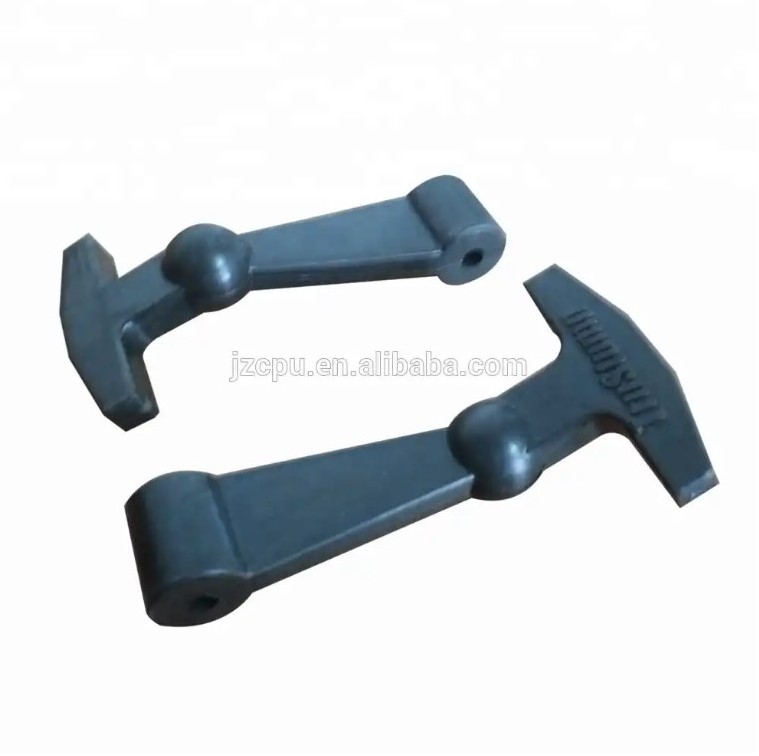 Durable Rubber Hood Lock Draw Pull Rubber Handle Latches