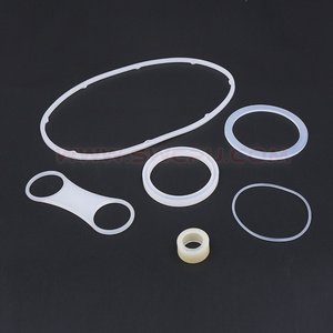 high quality customize various specifications and materials soft clear silicone o-ring