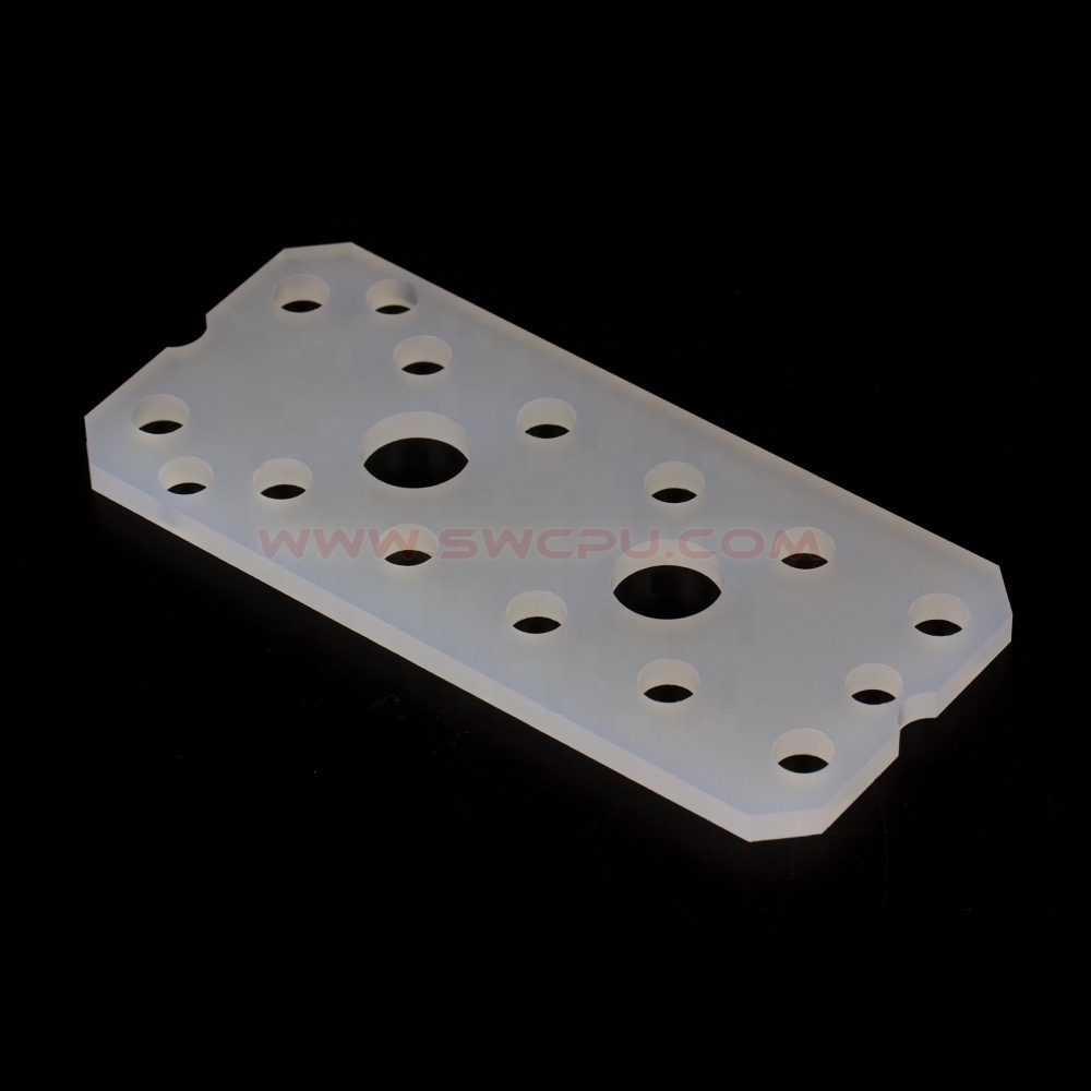 CNC machining hard abs plastic blocks