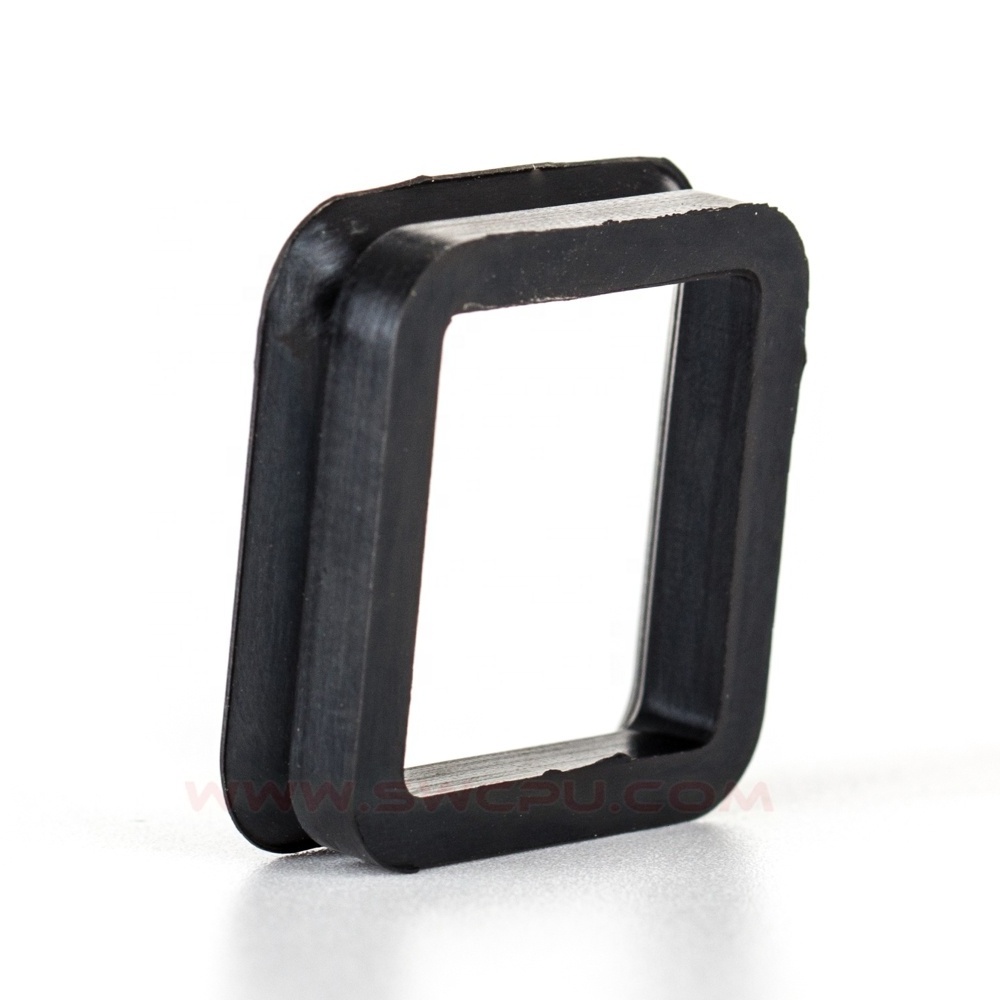 Custom Wear resistant damping square rectangular rubber grommets