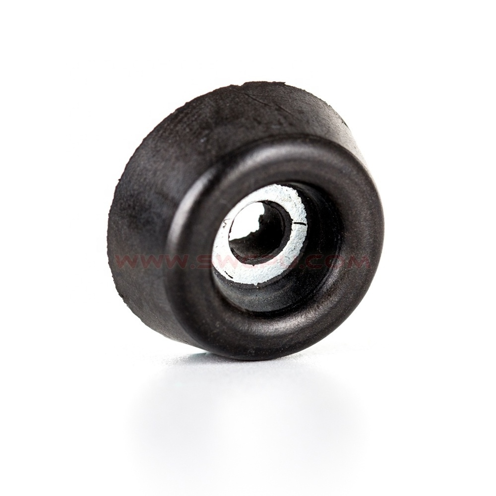 Nonstandard rubber cone bump stop rubber feet with steel washer