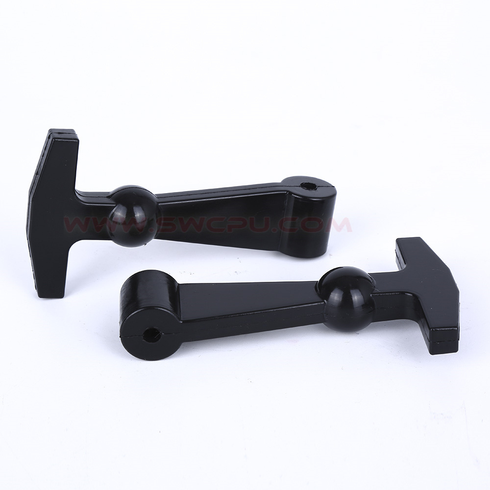 T shape epdm rubber hood latch/epdm rubber latches